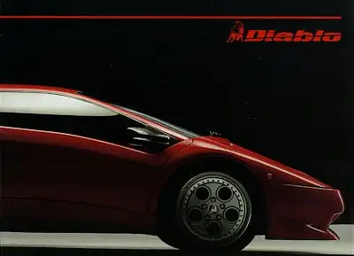 Lamborghini Diablo Prospekt 1992