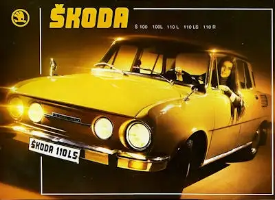 Skoda 100 / 110 Programm ca. 1971