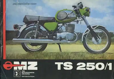 MZ TS 250/1 Prospekt 1976