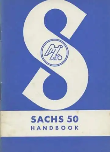 Sachs 50 Bedienungsanleitung ca. 1957 e