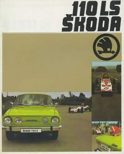 Skoda 110 LS Prospekt 1970er Jahre