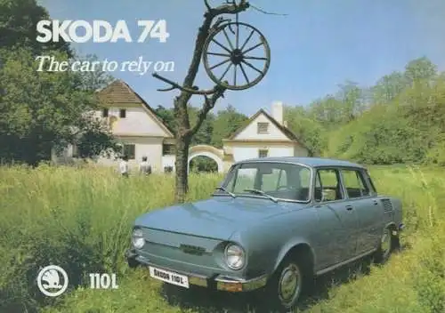 Skoda 110 L Prospekt 1974