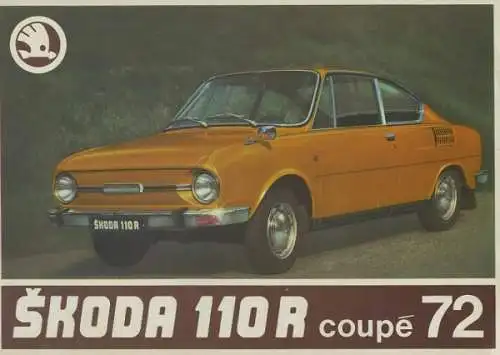 Skoda 110 R Coupé Prospekt 1972