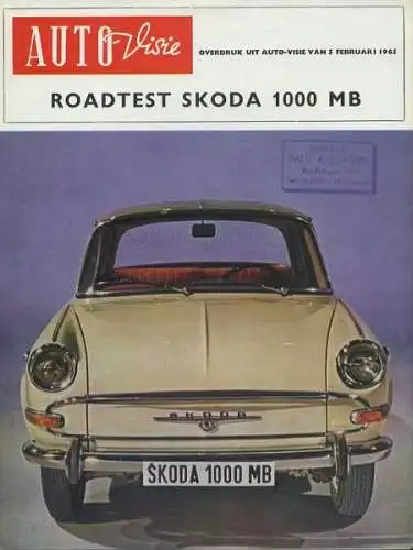 Skoda 1000 MB Test 1965