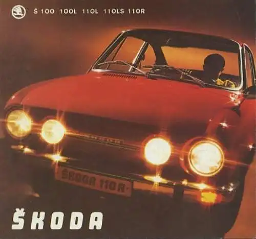 Skoda 100 / 110 Programm ca. 1971