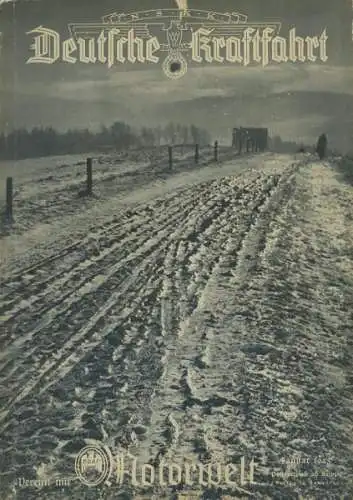 Deutsche Kraftfahrt 1943 Januar