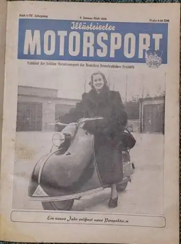 Illustrierter Motorsport 1954 Jan.-Dez