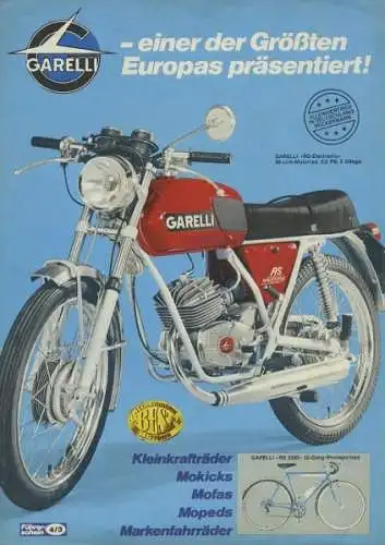 Garelli Programm 7.1974