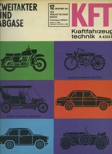 Kraftfahrzeugtechnik KFT 1967 Heft 12