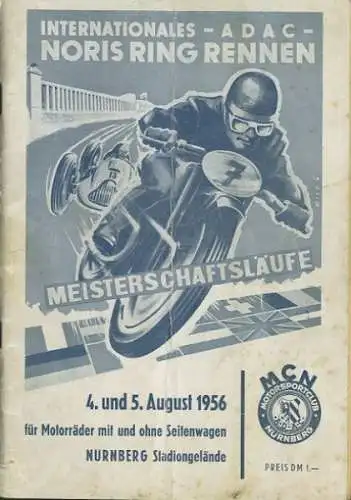 Programm Norisring 4.-5.8.1956