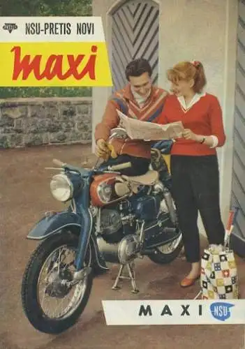 NSU Maxi Prospekt ca. 1957