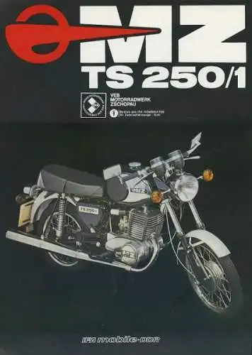 MZ TS 250/1 Prospekt 1979