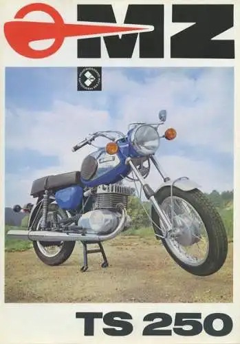 MZ TS 250 Prospekt 1973