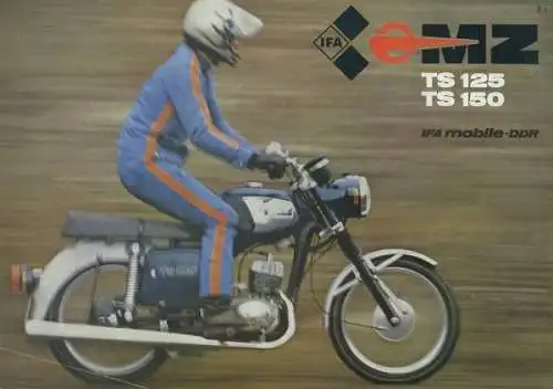 MZ TS 125 / 150 Prospekt 1980 e