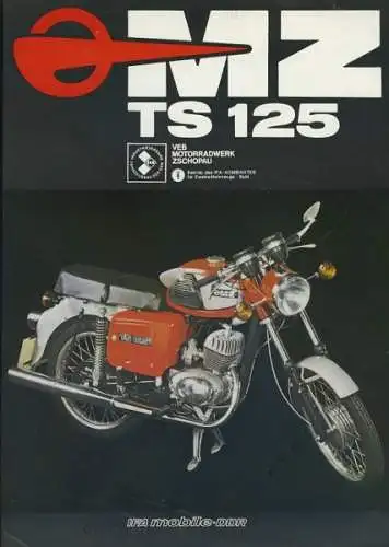 MZ TS 125 Prospekt 1979