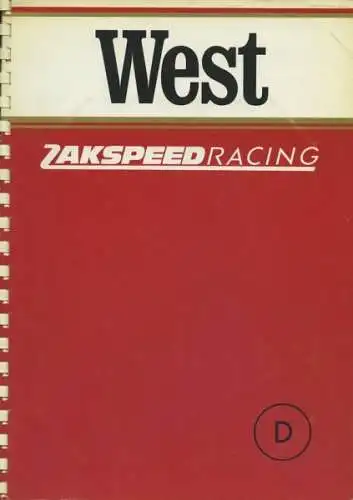 West Zakspeed Racing Saison 1985