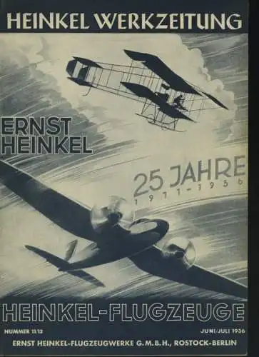 Heinkel Werkszeitung 1936 Nr. 11/12