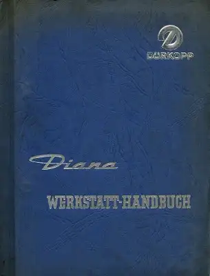 Dürkopp Diana Reparaturanleitung 1950er Jahre