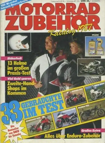 Motorrad Zubehör Katalog 1987