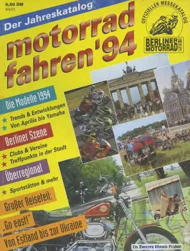 Motorrad Fahren Katalog 1994