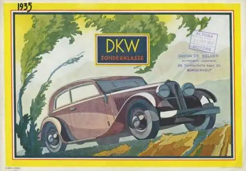 DKW Sonderklasse Prospekt 2.1933