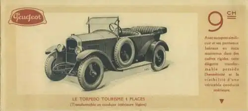 Peugeot 9 ch Prospekt 10.1926