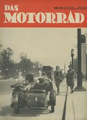 Das Motorrad 1940 Heft 18