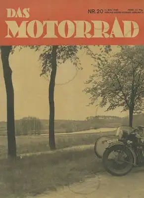 Das Motorrad 1940 Heft 20