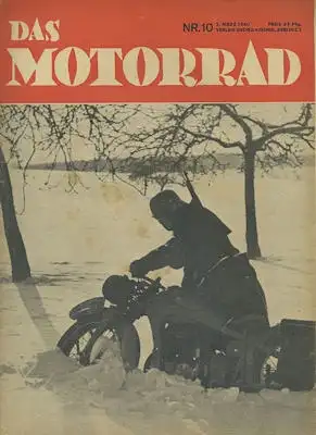 Das Motorrad 1940 Heft 10