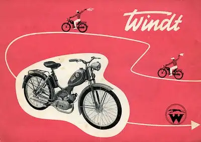 Windt W 50 Prospekt 1950er Jahre