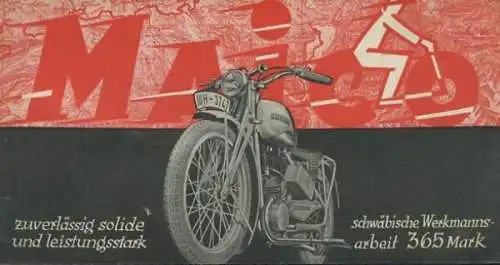 Maico MP 120 Ilo Prospekt 1938