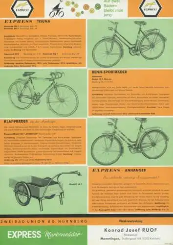 Express Fahrrad Programm 3.1965