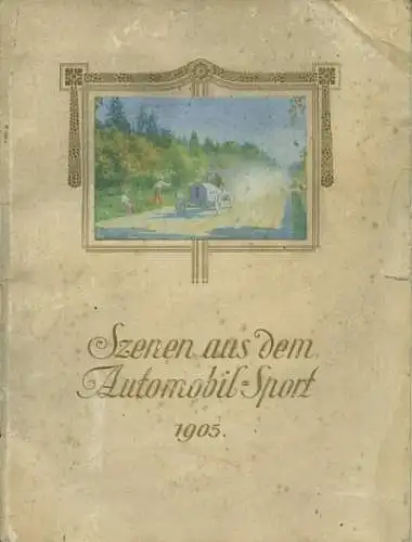 Continental, Szenen aus dem Automobil-Sport 1905