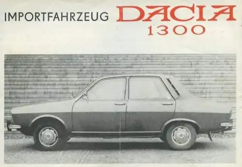 Dacia 1300 Prospekt 1973