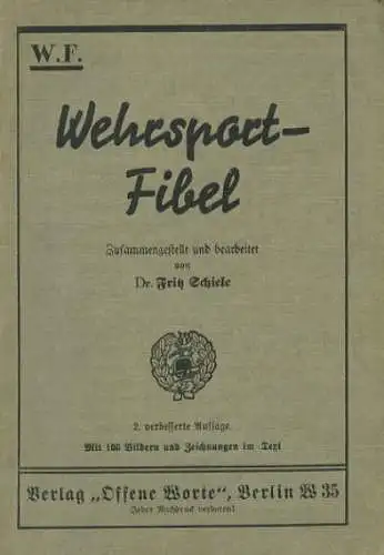 Wehrsport-Fibel 1933