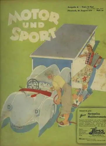 Motor & Sport 1939 Heft 34