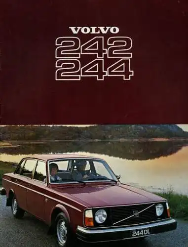 Volvo 242 244 Prospekt 1977