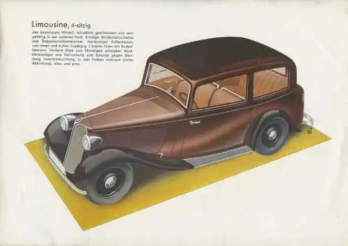 BMW 319 Prospekt 8.1935