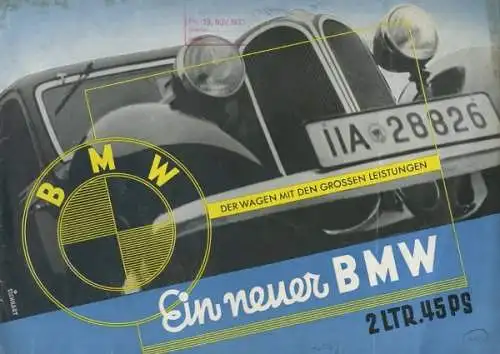 BMW 319 Prospekt 8.1935
