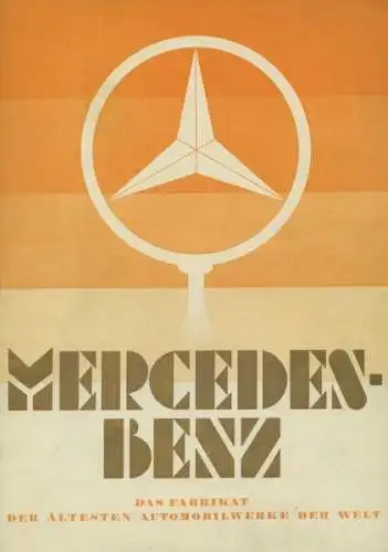 Mercedes-Benz Programm 9.1928