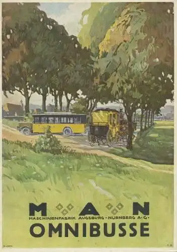 MAN Omnibusse Prospekt 5.1929