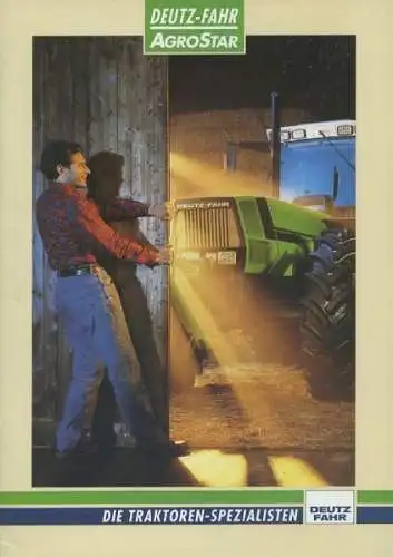 Deutz-Fahr Agrostar Prospekt 1995