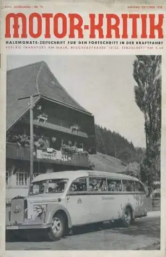 Motor-Kritik 1938 Heft 19