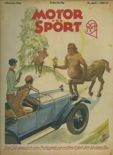 Motor & Sport 1928 Heft 16