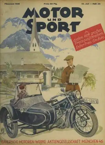 Motor & Sport 1928 Heft 29