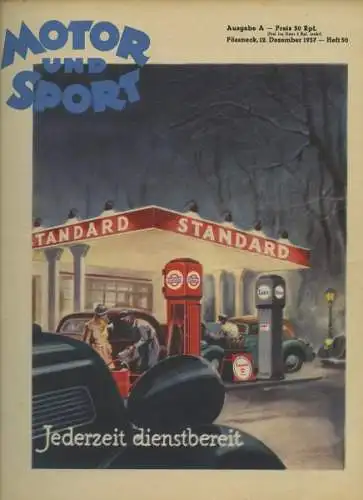 Motor & Sport 1937 Heft 50