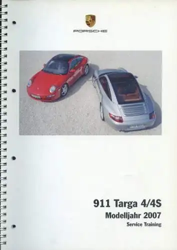 Porsche 911 Targa 4/4S Service Training 2007