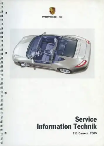 Porsche 911 Carrera Service Information Technik 2005