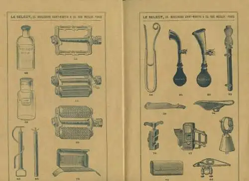 Manufacture des Cycles Select Katalog 1894