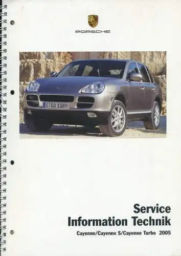 Porsche Cayenne Service Information Technik 8.2004